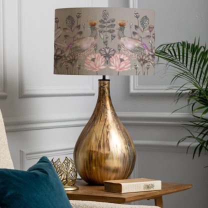 An Image of Allegra Table Lamp with Ahura Shade Ahura Bronze