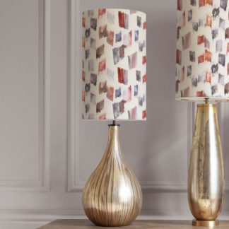 An Image of Allegra Table Lamp with Arwen Shade Arwen Scarlet Red