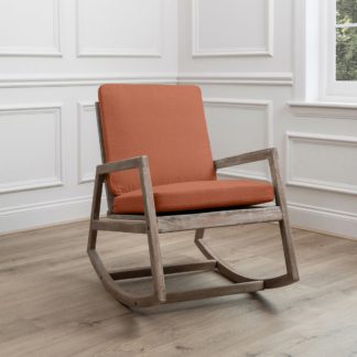 An Image of Jonas Tivoli Rocking Chair Tivoli Rust