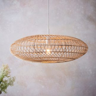 An Image of Vogue Silas 1 Light Pendant Light Natural