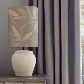 An Image of Edessa Table Lamp with Silverwood Shade Silverwood Light Grey