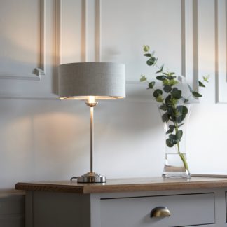 An Image of Vogue Sandringham Table Lamp Chrome