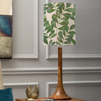 An Image of Kinross Large Table Lamp with Rowan Shade Rowan Apple Green