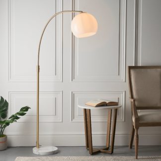 An Image of Vogue Hartwell Floor Lamp Gold