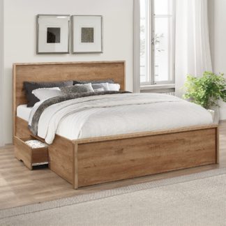 An Image of Stockwell Bed Frame Brown