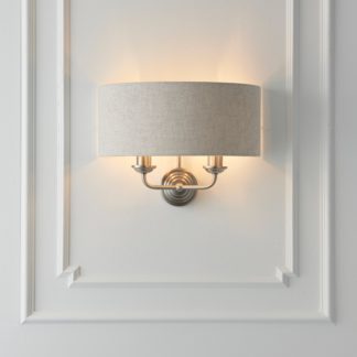 An Image of Vogue Sandringham Wall Light Chrome