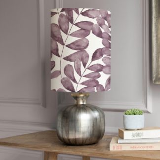 An Image of Elphaba Table Lamp with Rowan Shade Rowan Violet Purple