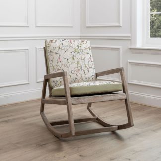 An Image of Jonas Carrara Rocking Chair Cream