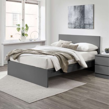 An Image of Oslo Bed Frame White