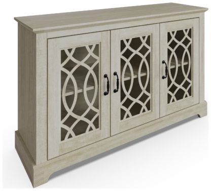 An Image of GFW Amelie 3 Door Sideboard - Natural