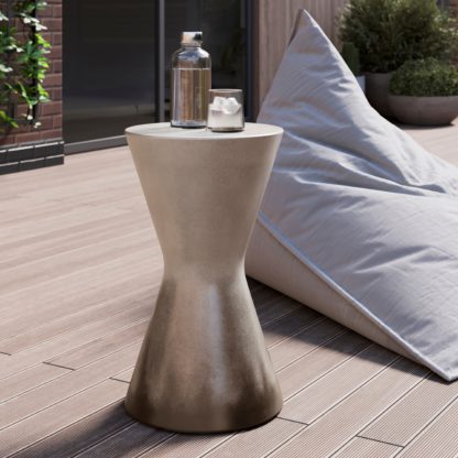 An Image of Noa Ombre Side Table Grey