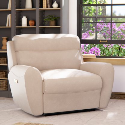 f5a280b93af305820825433b26ff91c94d533d80440319c8b3cff0214fcddbc1.jpg An Image of Wareham Power Recliner Snuggle Sofa Grey Chenille