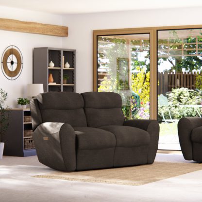 fd63f623a12a4746dfd0b309c727010e998e26b56dbe4aaa0d08798b5646b2b4.jpg An Image of Wareham 2 Seater Power Recliner Sofa Chenille Sky