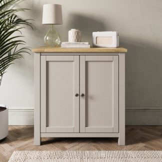 An Image of Olney Small Sideboard, Stone Stone
