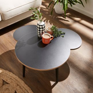 An Image of Mickey Mouse Coffee Table Black