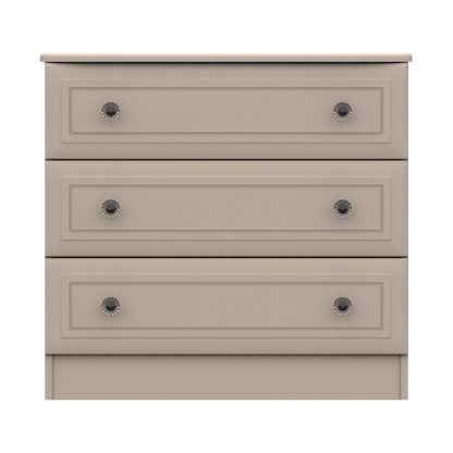 An Image of Portia 3 Drawer Chest Earth (Brown)