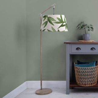 An Image of Quintus Floor Lamp with Silverwood Shade Silverwood Apple Green