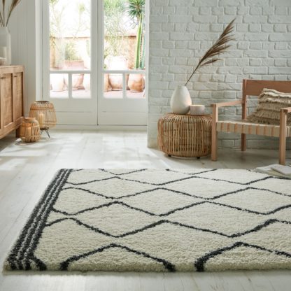 An Image of Riad Berber Rug White