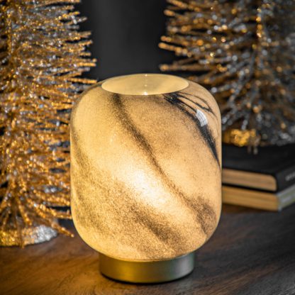 An Image of Olivia LED Table Lamp Gold
