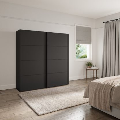 An Image of Altena 2m Sliding Wardrobe Pebble