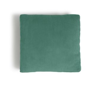 An Image of Habitat Cord Cushion Cover - Green - 50x50cm