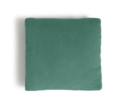 An Image of Habitat Cord Cushion Cover - Green - 50x50cm