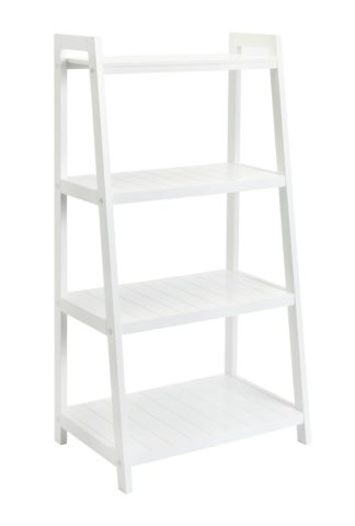 An Image of Argos Home Tongue And Groove Ladder - White