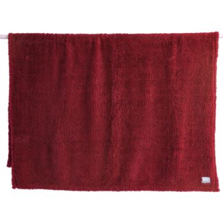 An Image of Snuggle Fleece Throw - 130x180cm - Claret