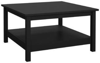 An Image of Tvilum Madrid Coffee Table - Black