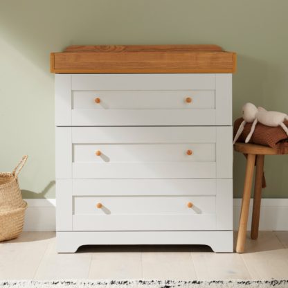 An Image of Tutti Bambini Rio 3 Drawer Chest Changer Slate