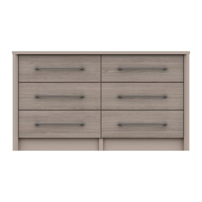 An Image of Dolan Tall 5 Drawer Chest Dark Wood (Brown)