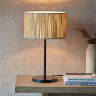 An Image of Vogue Marson Table Lamp Natural