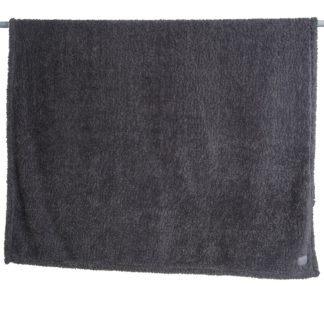 An Image of Snuggle Fleece Throw - 130x180cm Charcoal
