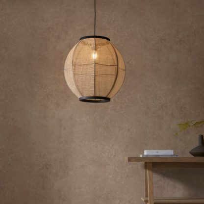 An Image of Vogue Zen Large Pendant Light Natural