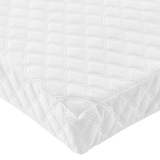 An Image of Tutti Bambini Sprung Cot Mattress White