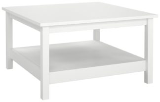 An Image of Tvilum Madrid Coffee Table - White