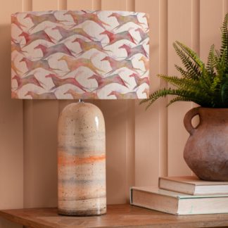 An Image of Ocefina Table Lamp with Dakota Shade Dakota Sand Beige