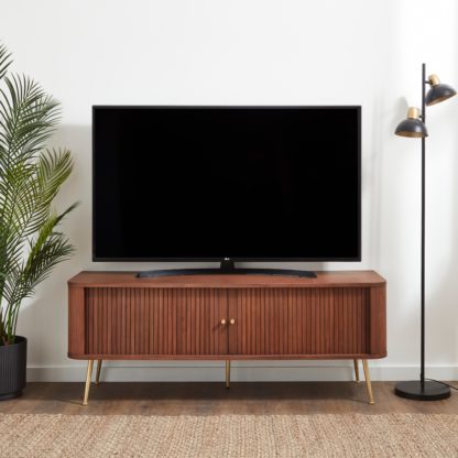 An Image of Hansen Wide TV Unit Oak