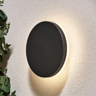 An Image of Tetbury LED Round Outdoor Wall Light