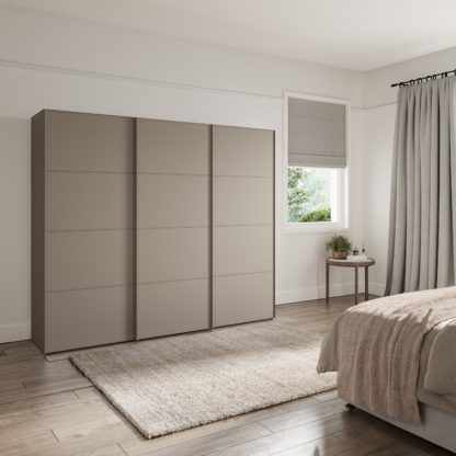 An Image of Altena 2.5m Sliding Wardrobe Off-White