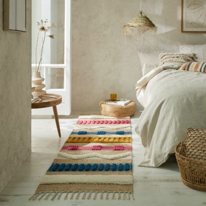 An Image of Medina Jute Runner Medina Jute Grey