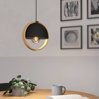 An Image of EGLO Callow Pendant Light Brown