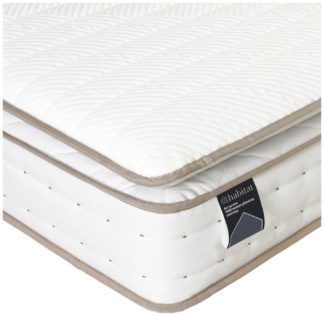 An Image of Habitat Ari Natural 1000 Pkt Pillowtop Mattress - Kingsize