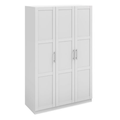 An Image of Sudbury Framed Triple Wardrobe White