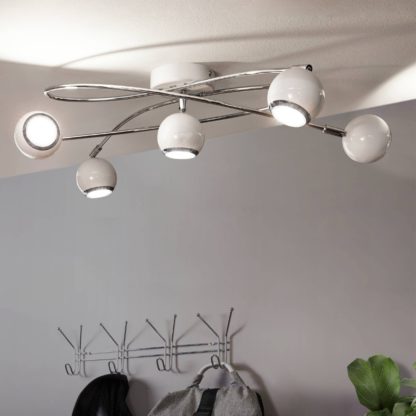 An Image of EGLO Locanda LED Ceiling Light White