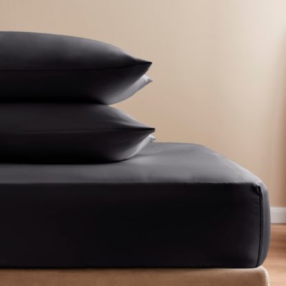 49b6a6f2e76a5fbe95db2a713b5cf23a8db5b126d96126ac9170d4668a7fe6d3.jpg An Image of Soft & Silky Fitted Sheet Gold