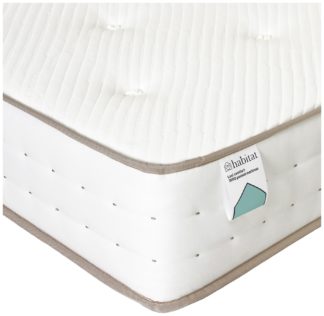 An Image of Habitat Lani Natural 3000 Pkt Comfort Mattress - Superking