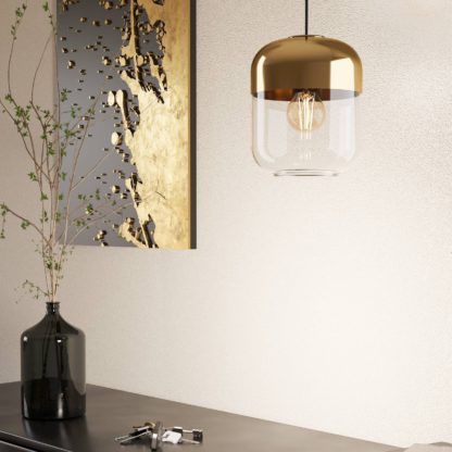 55c43f48ced0af8f7ffc8b22aaaa11015a9a20984b321f184e3b6f8b7460b39c.jpg An Image of EGLO Maryvilla Pendant Light Bronze