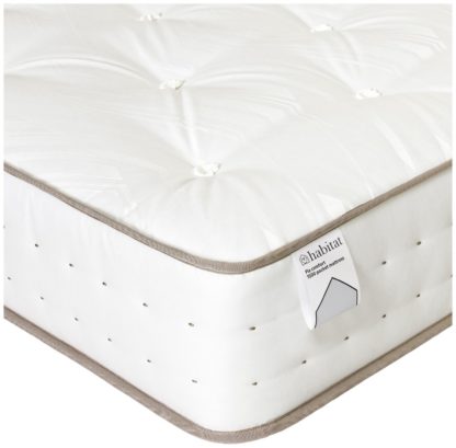 An Image of Habitat Pia Natural 1500 Pocket Comfort Mattress - Kingsize