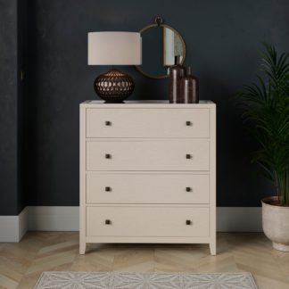 An Image of Malone 4 Drawer Chest Of Drawers Natural